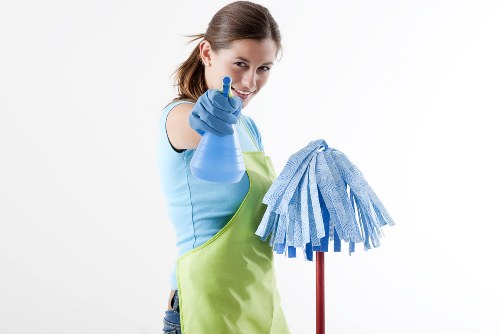 Regular cleaning visit for a home in Enfield