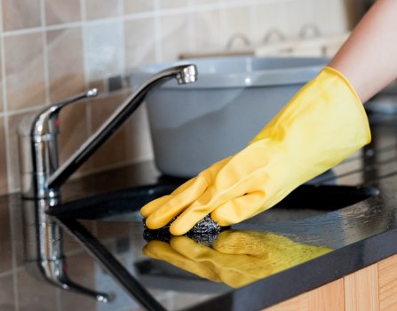 Cleaning tile, stone, vinyl, and other hard floor surfaces in Enfield