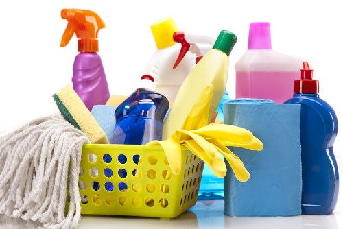 Local cleaners carrying out a detailed one-time property clean in Enfield
